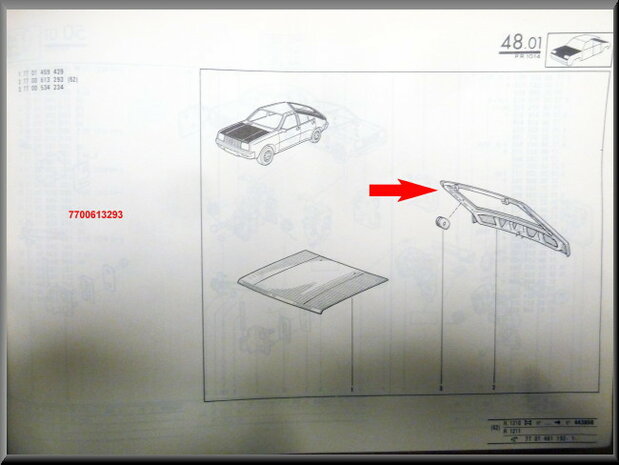 R14 Tailgate (New Old Stock).