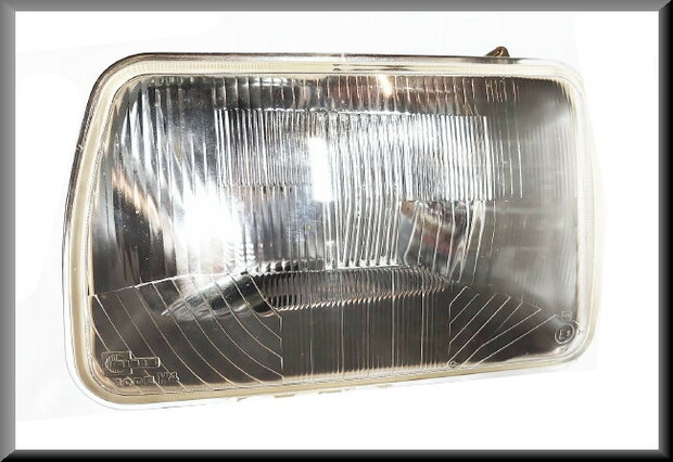 R14 Right headlight (Bilux) (New Old Stock).