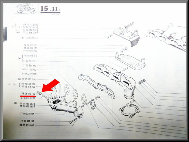 Vacuum hose nipple brake booster R16TS-TX