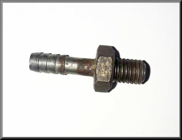Vacuum hose nipple brake booster R16 TS-TX