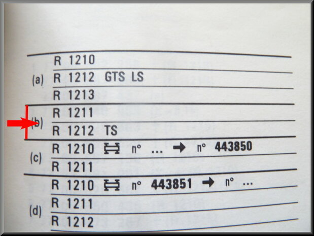 R14 Calandre (New Old Stock).