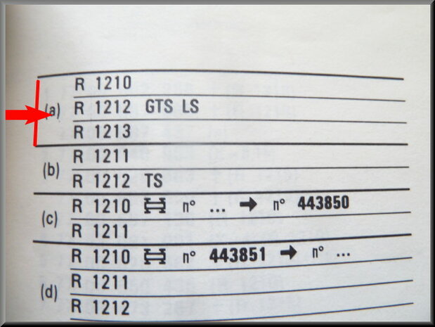 R14 Calandre (New Old Stock).