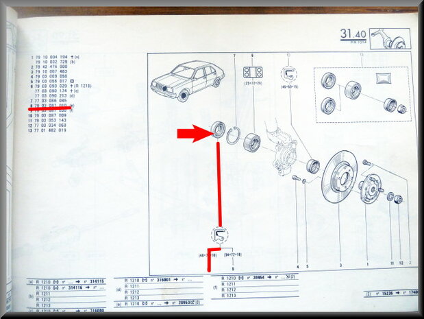 R14 Joint (48-72-10mm) (New Old Stock).