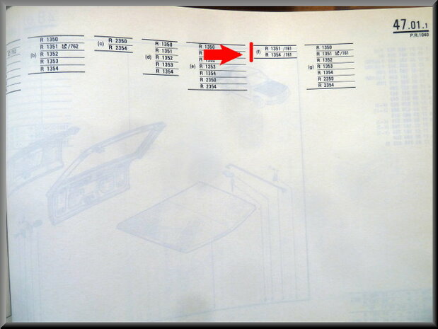 R18 Doorskin front right (New Old Stock).