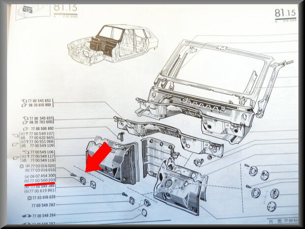 Cover plate grommet.