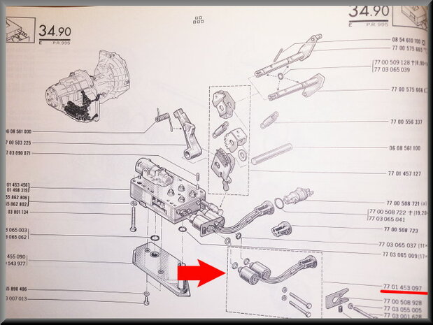 Solenoid automatic gearbox.