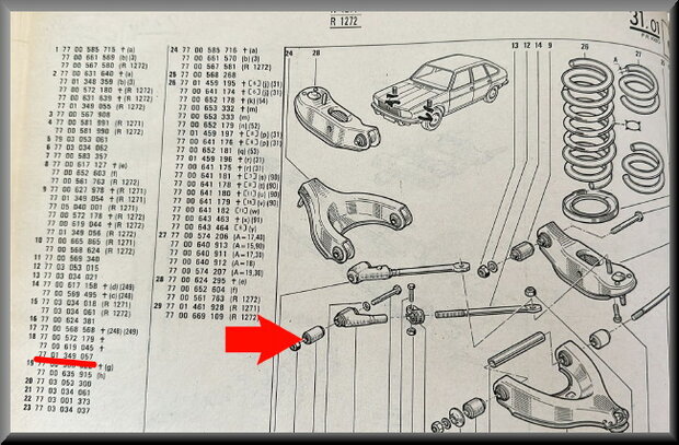 R18-20-30 Silent-bloc (New Old Stock).