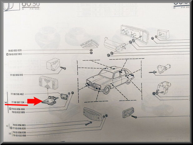 Long distance beam support (New Old Stock)