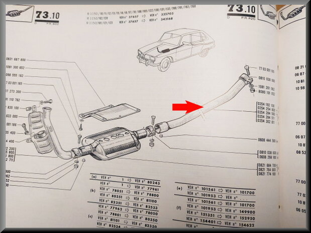 Middenpijp R16 L-TL, lengte 124 cm, geen sleuven aan uiteindes