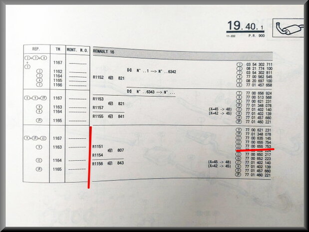 Uitlaat-vlampijpje R16 TS-TX.