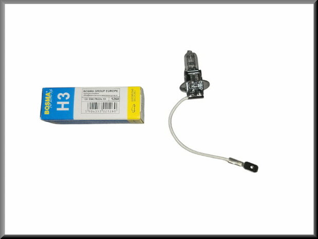 Lampje verstraler R16 TS (H3, 55 Watt).