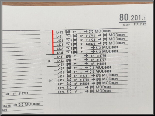 R9-11-Koplamp links (New Old Stock)
