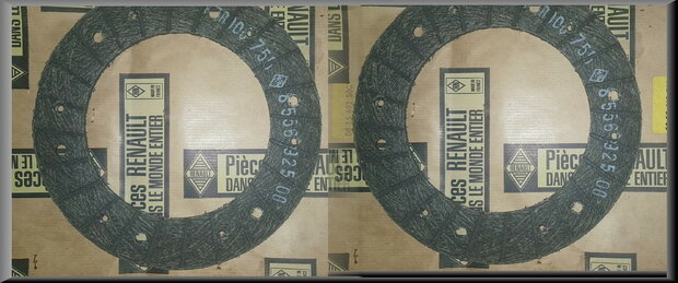 Voering koppelingsplaat (set van 2).