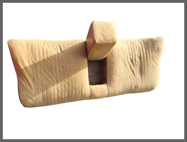 Compleet interieur beige stof (gebruikt).