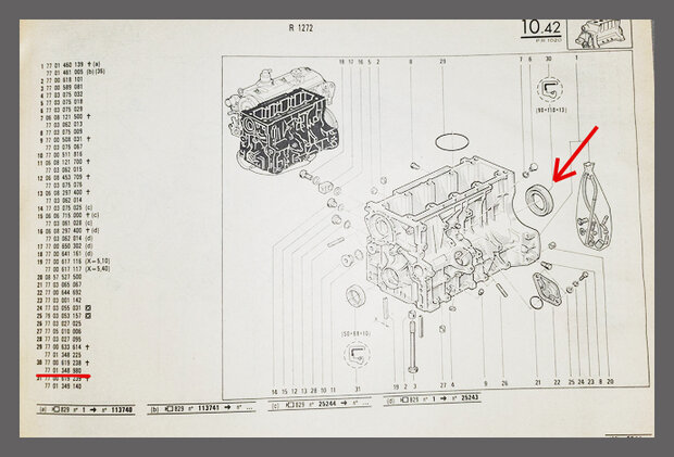 R20-30: Krukaskeerring (New Old Stock).