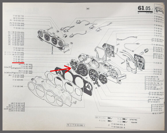 Dashboard meter accuspanning R16