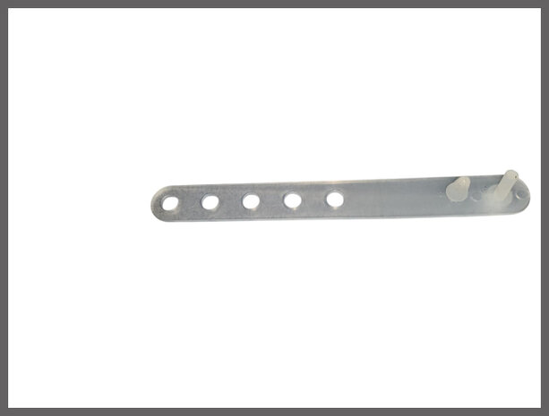 Bevestigingsstrip 5 gaats (New Old Stock).