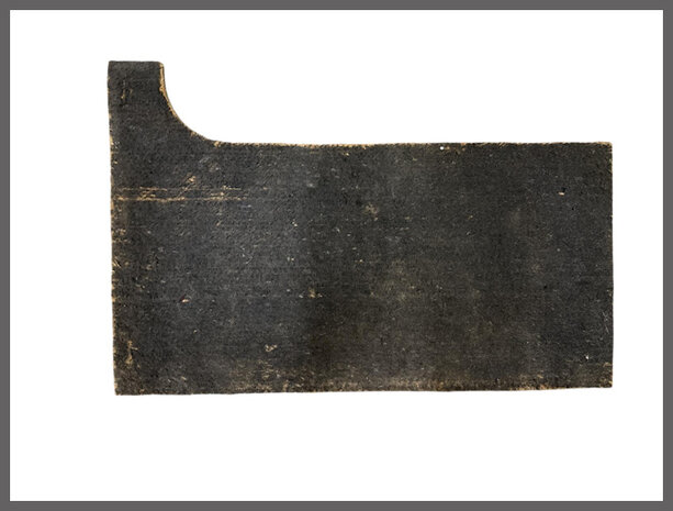 Front right insulation mat (Used).