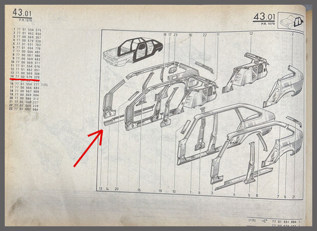 R20-R30 Kokerbalk rechts (Reproductie).