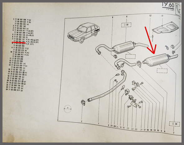 R20-30: Silencieux (New Old Stock).