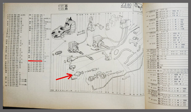 R20-30: Vacuum valve automatic gearbox (New Old Stock).