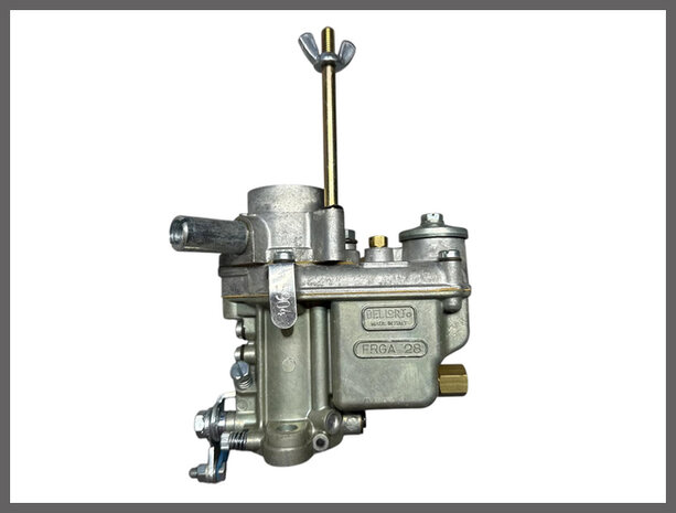 R4: Carburetor set Delorto FRGA 28 19.050 (New Old Stock)