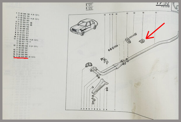 Rubber diverse functies (New Old Stock).