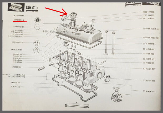 R12,16: Olievuldop (New Old Stock).
