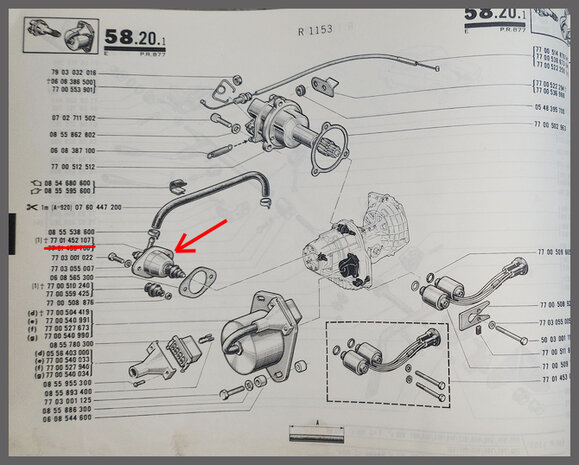 Vacuum valve automatic gearbox (New Old Stock).