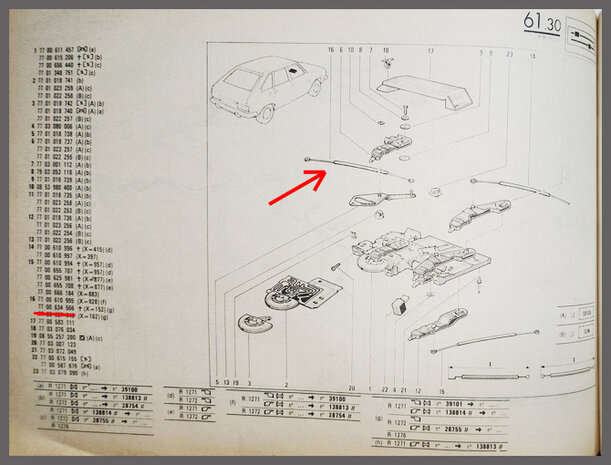 R20-30: C&acirc;ble d'a&eacute;ration (New Old Stock).