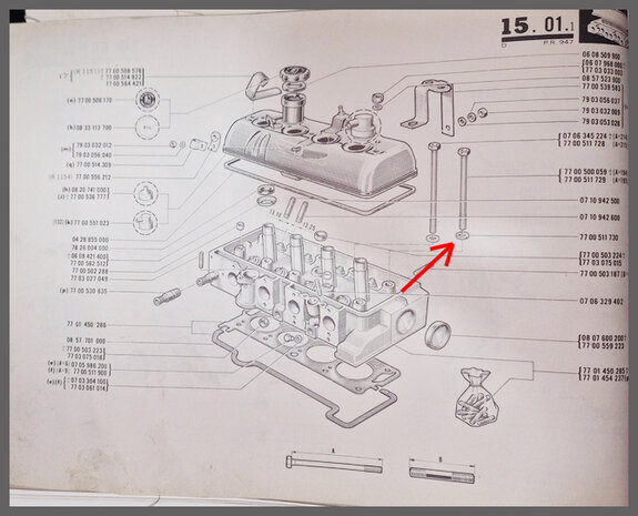 Ring kopbout, 3 mm R16 TS-TX.
