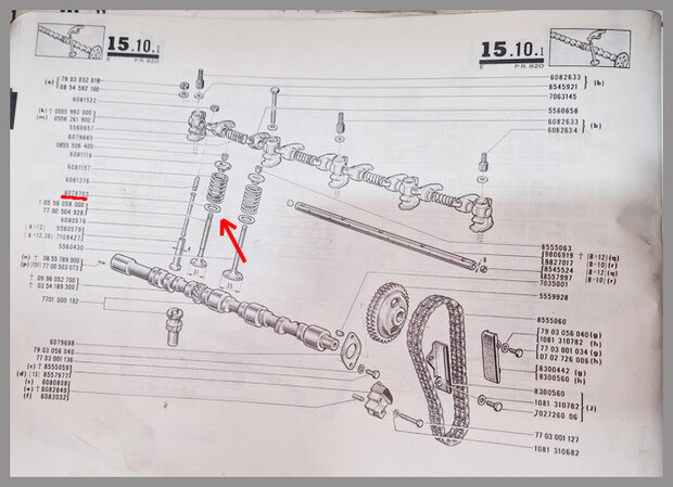 Klepveer ring (Gebruikt).