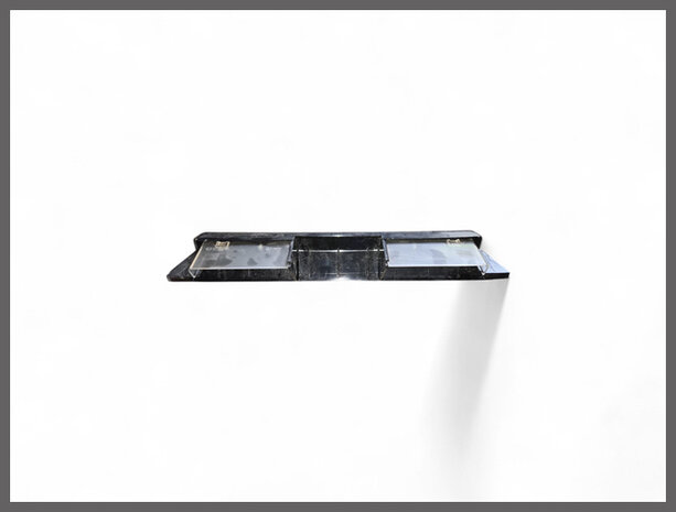 R6: Glas kentekenplaat verlichting (New Old Stock).