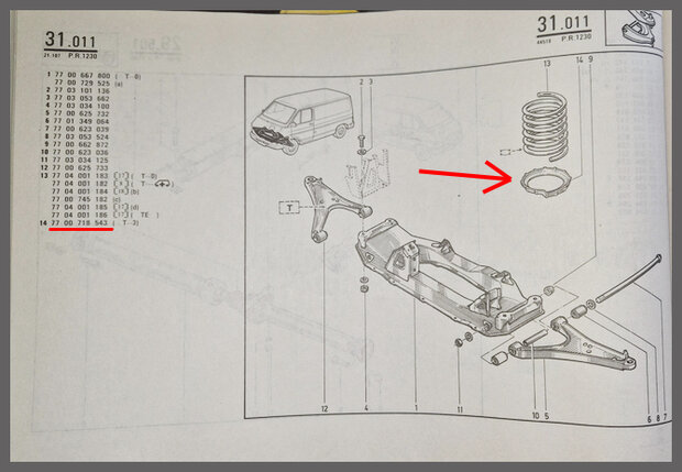 Renault Traffic: Veerschotel (New Old Stock).