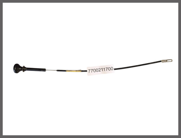 Renault 6: C&acirc;ble de capot (New Old Stock).