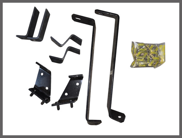 Renault 20-30: Bevestiging set voorbumper (New Old Stock).