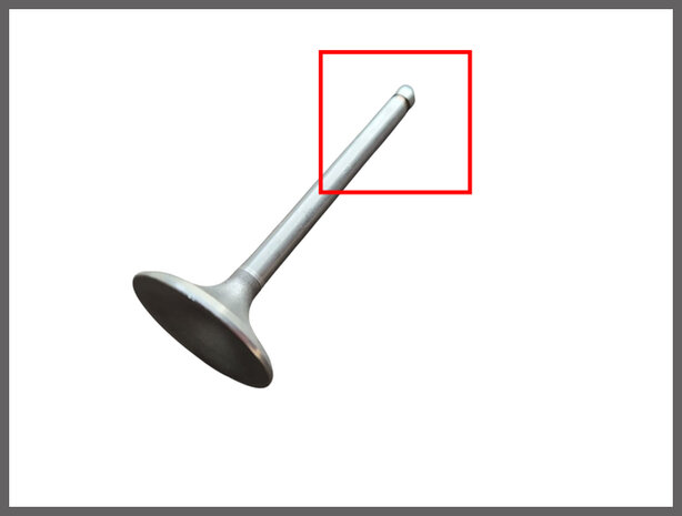 Inlaat klep lagere inkeping (40mm-110,7mm-8,02mm) R16 TS + TX.