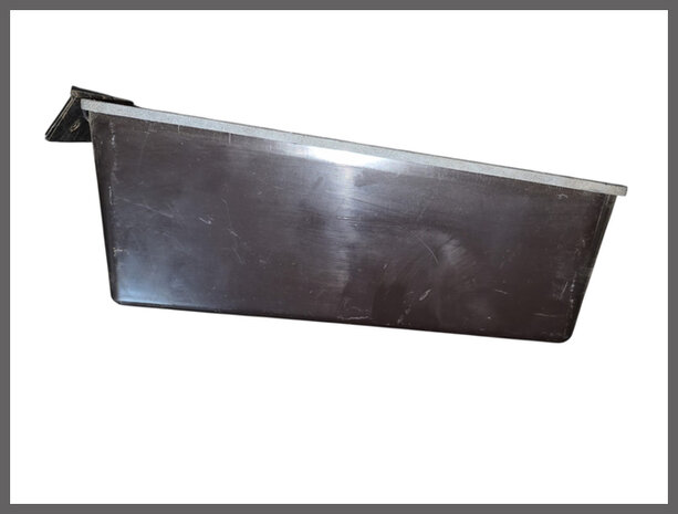 Bak midden console, donkerbruin (gebruikt).