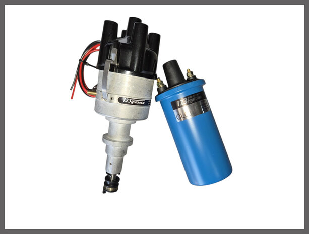 1-2-3 0ntstekingsunit incl Bobine Bosch 16 L-TL, Lotus Europa.