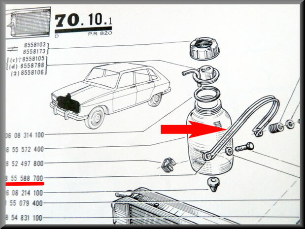 Fixation expansion tank.