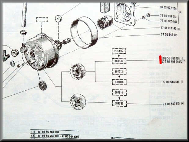 Rembekrachtiging R16 TS 1e serie (excl. 150 euro borg voor inruil).