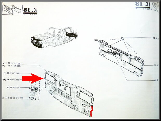 Front right side panel.