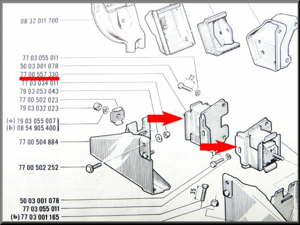 Gearbox suspension (5 gear).