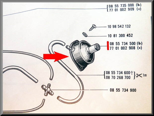 Footpump wipersystem.