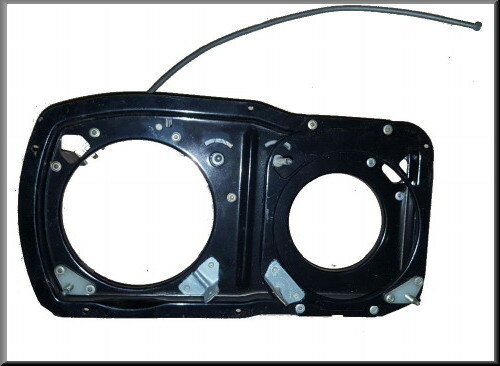 Headlight frame right R16 TX 1973-1975.