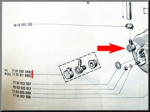 Brake booster valve.