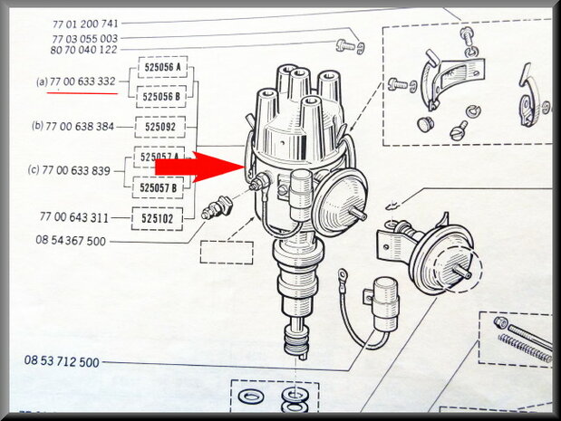 Distributer R16 TS-TX (used)