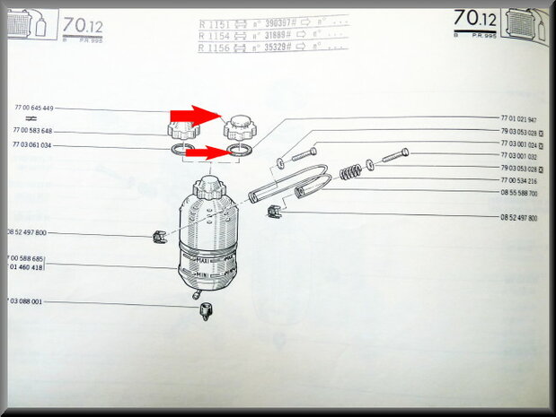 Cap and seal expansion tank.