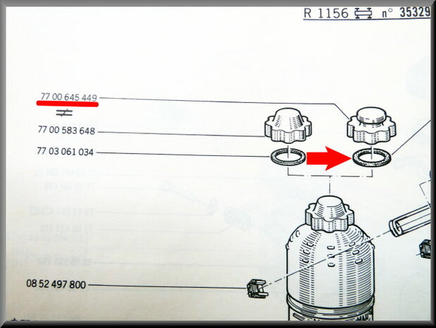 Cap and seal expansion tank.