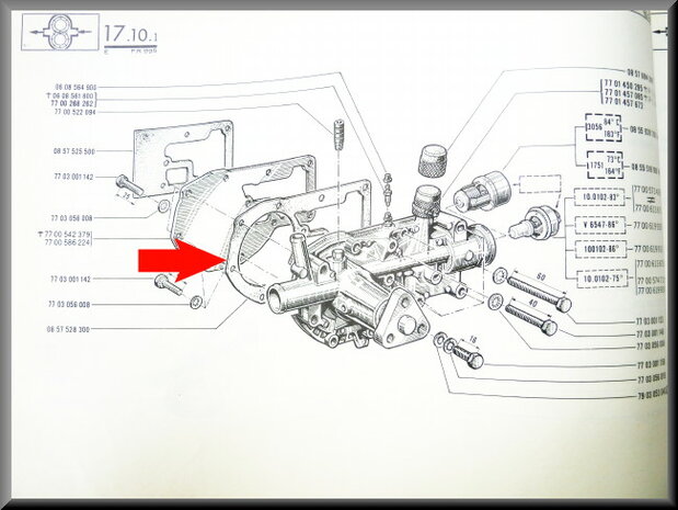 Water pump seal.